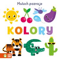 Okładka książki Maluch poznaje. Kolory