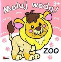 Okładka książki Maluj wodą! Zoo 3+