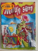 Opakowanie Maluję Sam + kolorowanka + kredki