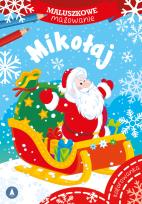 Okładka książki Maluszkowe malowanie. Mikołaj