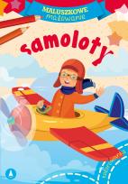 Okładka książki Maluszkowe malowanie. Samoloty