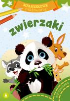 Okładka książki Maluszkowe malowanie. Zwierzaki