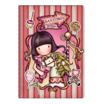 Opakowanie Mały Notes z Naklejkami Gorjuss Fairground