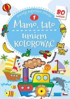 Okładka książki Mamo Tato umiem kolorować 1