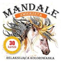 Okładka książki Mandale - zwierzęta