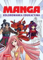 Okładka książki Manga Kolorowanka edukacyjna