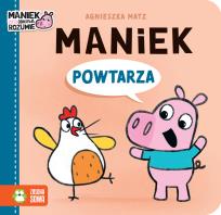 Okładka książki Maniek powtarza