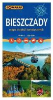 Okładka książki Mapa - Bieszczady 1:100 000