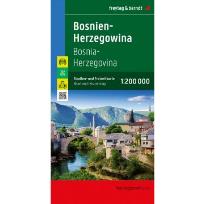 Okładka książki Mapa Bośnia i Hercegowina 1:200 000 FB