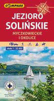 Okładka książki Mapa - Jezioro Solińskie, Myczkowieckie i okolice
