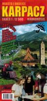Okładka książki Mapa - Karpacz i okolice 1:12500