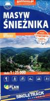 Okładka książki Mapa - Masyw Śnieżnika 1:25 000