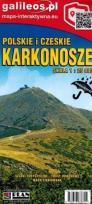 Okładka książki Mapa - Polskie i Czeskie Karkonosze 1:25 000