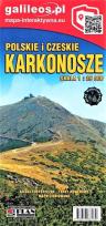 Okładka książki Mapa tur. - Karkonosze pol. i czeskie 1:25 000 lam