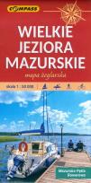 Okładka książki Mapa turys. - Wielkie Jeziora Mazurskie 1:50 000