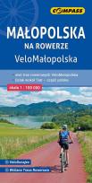 Okładka książki Mapa turystyczna - Małopolska na rowerze 1:100 000