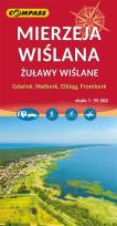Okładka książki Mapa turystyczna - Mierzeja Wiślana 1:55 000