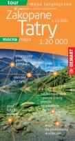 Okładka książki Mapa turystyczna Tatry i Zakopane Tour 1:20 000