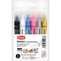 Opakowanie Marker akrylowy metalic 6 kolorów