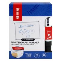 Opakowanie Marker do tablic czarny (10szt) MemoBe