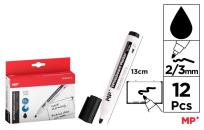 Opakowanie Marker do tablic czarny (12szt)