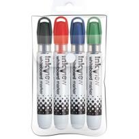 Opakowanie Marker do tablic suchościeralnych PWB-202 4 kolory Uni