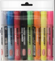 Opakowanie Marker kredowy 8 kolorów