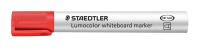 Opakowanie Marker Lumocolor czerwony (10szt) STAEDTLER