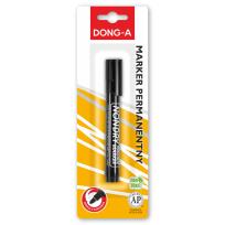 Opakowanie Marker permanentny Dong-a okrągła końcówka czarny na blistrze