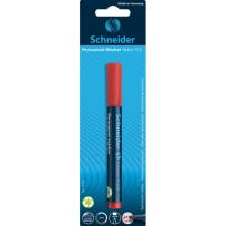 Opakowanie Marker permanentny  Schneider Maxx 133 ścięty 1-4mm czerwony blister