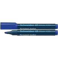 Opakowanie Marker permanentny ścięty niebieski (10szt)