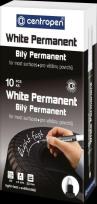 Opakowanie Marker White Permanent 8586 biały (10szt)