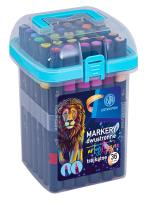 Opakowanie Markery artystyczne trójkątne dwustronne ASTRAPEN 36 kolorów