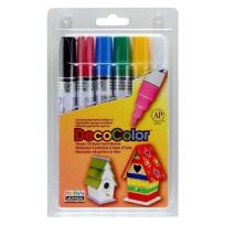 Opakowanie Markery do dekoracji różnych powierzchni 6szt