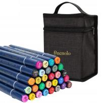 Opakowanie Markery dwustronne artystyczne 30 kolorów DELI