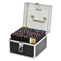 Opakowanie Markery permanentne z końcówką pędzelkową 168szt