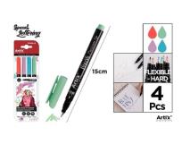 Opakowanie Markery z precyzyjną końcówką Happy Colors 4 kol