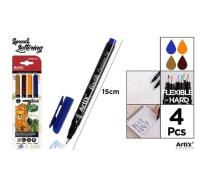 Opakowanie Markery z precyzyjną końcówką Wild Colors 4 kolry