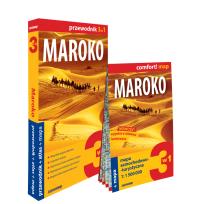 Okładka książki Maroko 3w1 przewodnik + mapa