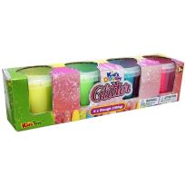 Opakowanie Masa plastyczna brokatowa 4 kolory