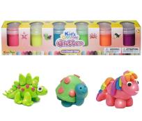 Opakowanie Masa plastyczna brokatowa 6x56g