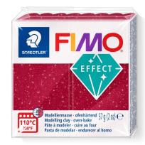 Opakowanie Masa termoutwardzalna Fimo 57g czerwony galaxy