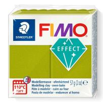 Opakowanie Masa termoutwardzalna Fimo 57g zielony metaliczny