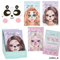 Opakowanie Maseczka na twarz Top Model nawilżająca mix wzorów 11911A