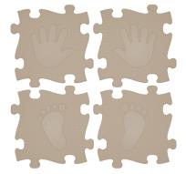 Opakowanie Mata podłogowa sensoryczna 16 el. Magic Set Beż