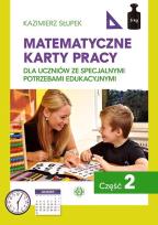 Okładka książki Matematyczne karty pracy cz.2 w.2024
