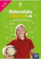 Okładka książki Matematyka SP 6 Mat. z kluczem Podr. cz.1 2022 NE