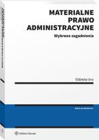 Okładka książki Materialne prawo administracyjne. Wybrane zagadnienia