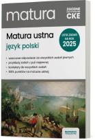 Okładka książki Matura 2025 Język polski Matura ustna ZRiP