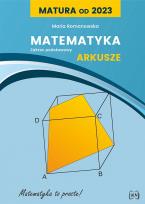 Okładka książki Matura od 2023 Matematyka Arkusze dla zakresu podstawowego